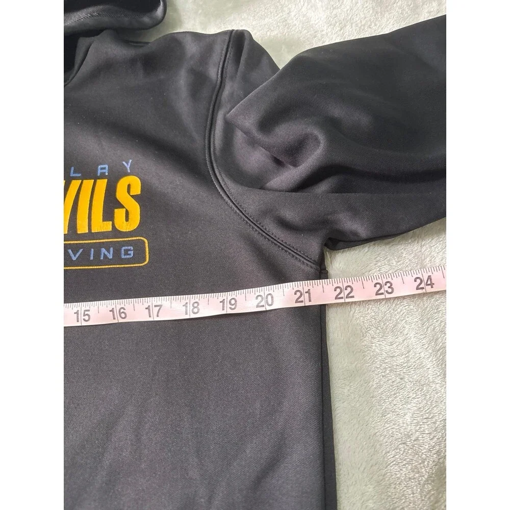 Adidas Henry Clay Aqua Devils swimming diving hoodie sports athletic gym black